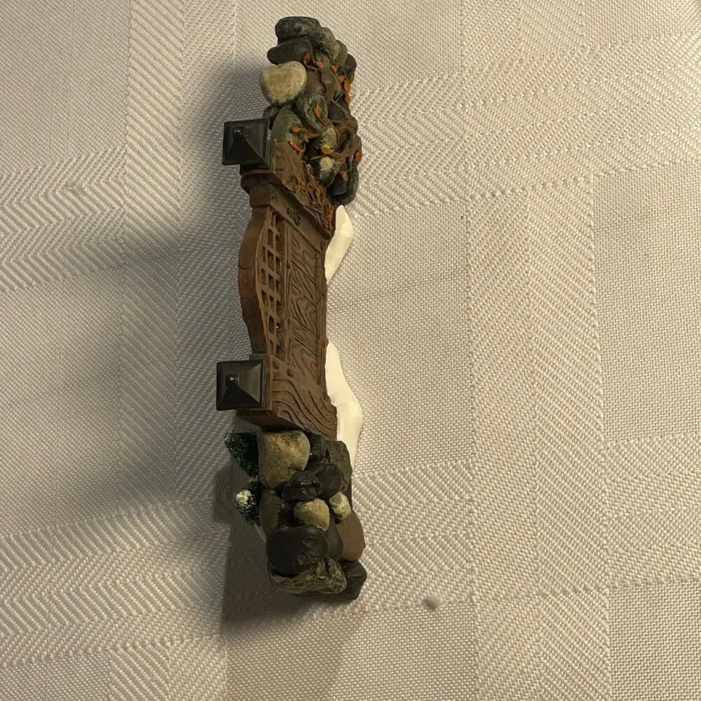 Dept 56 Fieldstone Entry Gate #52718 Village Accessory 1998 Retired Boxed